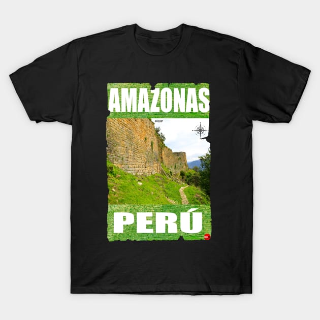 KUELAP AMAZONAS - PERU T-Shirt by Dibujartpe